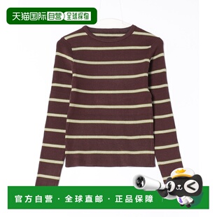 标准版 1h可退 多色条纹针織套头衫 女装 型亲肤舒 日本直邮VICKY