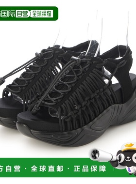 日本直邮EVOL 绳状运动鞋底凉鞋 IW5289（黑色）