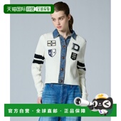 1h可退 拼接丹宁针织外套 CLOTHING女装 日本直邮DOUBLE STANDARD