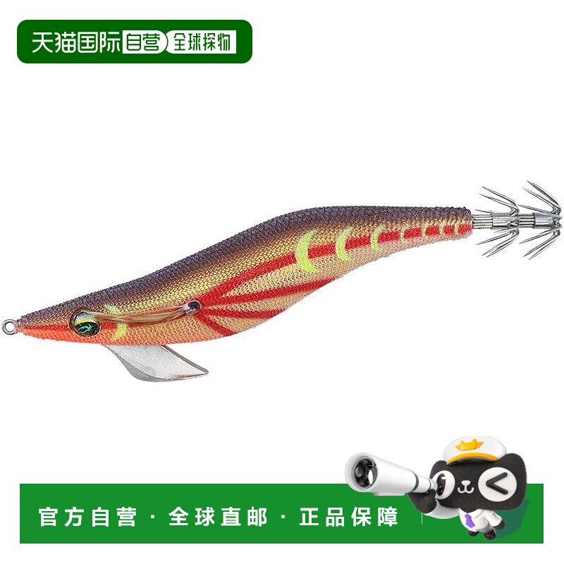 【日本直邮】Daiwa达亿瓦 鱿鱼木虾假饵4.0金声波