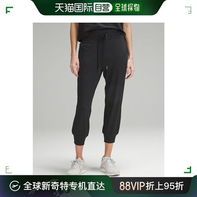 日潮跑腿Lululemon Ready to Rulu 高腰短款慢跑裤 Black 0