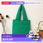 1h可退 日本直邮CITEN 蓬松条纹托特包手提包单肩包