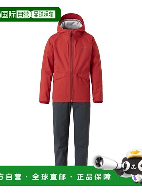 日本直邮Shimano 女装基础款钓鱼雨衣 WM 红色 RA-005V