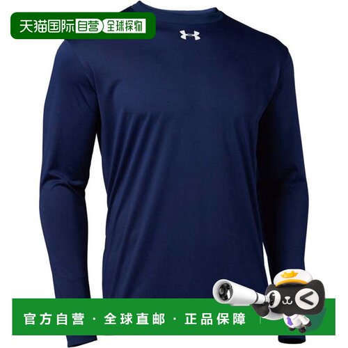 日本直邮Under Armour 长袖T恤 男女士 MN NV/安德玛速干运动