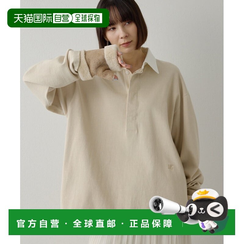 1h可退 日本直邮Whim Gazette 女装 宽松版型 棉 刺绣拉链衬衫 WG,女装/女士精品,T恤,淘宝优惠券,粉丝福利购,淘宝优惠卷