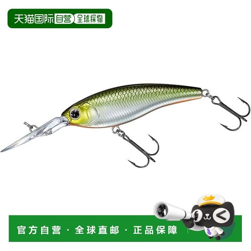 【日本直邮】达亿瓦Bass Lure STEEZ Silent Shad 60SP MR Akaban