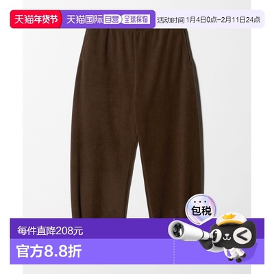 1h可退 日本直邮LOS ANGELES APPAREL 男装 宽松 fleece卫裤 抽绳