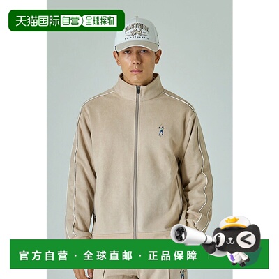 1h可退 日本直邮Eastside Golf男装宽松半拉链复古运动夹克 胸前l