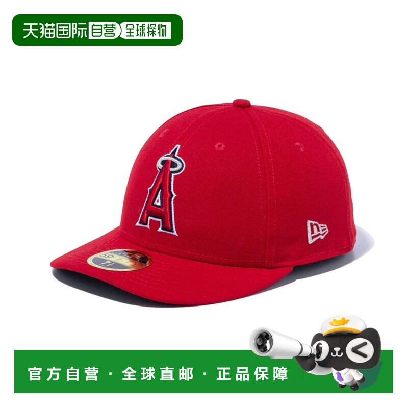 日本直邮MLB New Era 棒球帽 洛杉矶天使队 LP59FIFTY 红色图片