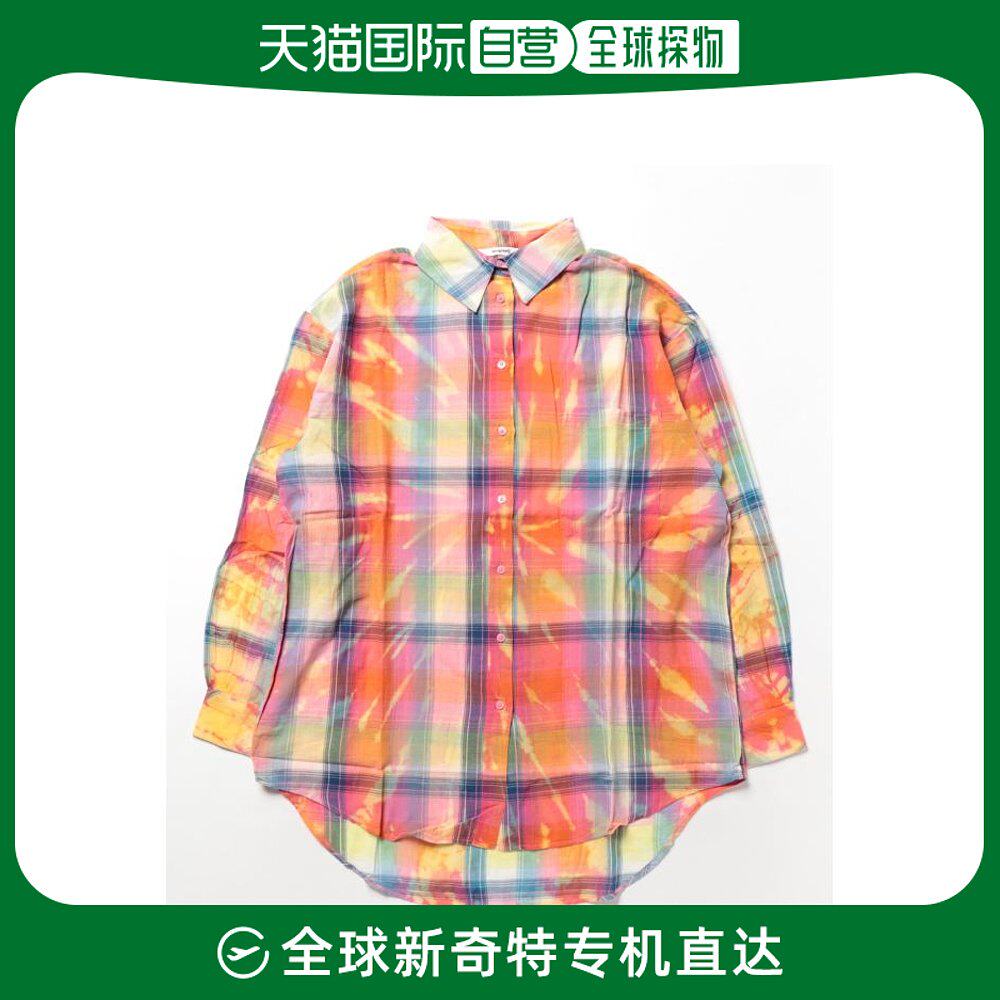 日本直邮Desigual（德诗高） Desigual 女士泰迪格纹大尺寸长袖衬