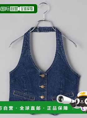 1h可退 日本直邮ROLLA'S女士牛仔半身吊带背心 1126316000001