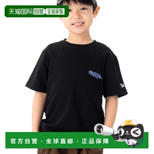 1h可退 日本直邮NEW ERA 儿童款TAGGING LOGO半袖T恤 14414383, 1