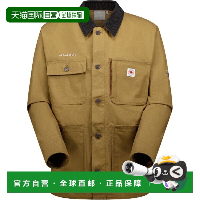 日本直邮MAMMUT Explorer 帆布夹克 AF户外夹克101200920-7546欧