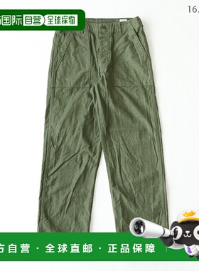 日本直邮orSlow 男士军绿色工装裤[01-5002-16/40/61/66]休闲宽松
