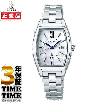 日本直邮SEIKO LUKIA Grow Glow 太阳能射电白色 SSQW071