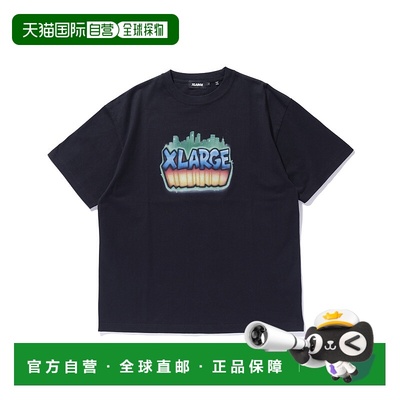 1h可退 日本直邮XLARGE 男女同款短袖印花T恤 101252011017