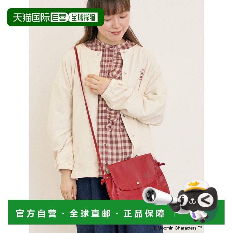 1h可退 日本直邮Samansa Mos2 女装 蕾丝压纹仿皮零钱包 28014803