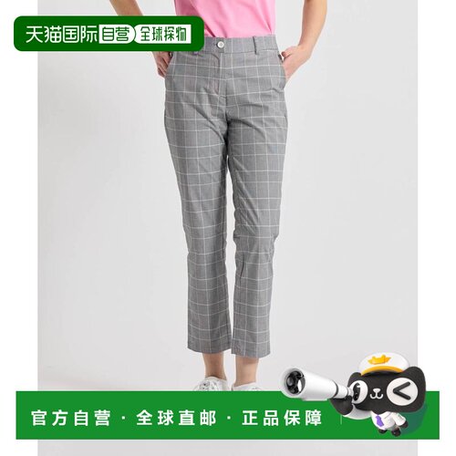 日本直邮 Munsingwear 先染格纹9分裤 [MG6SLP32L] 男士运动裤子