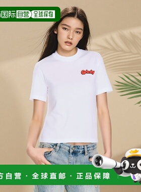 1h可退 日本直邮GRIZZLY 男女同款大码背面印花T恤 G25SS1434