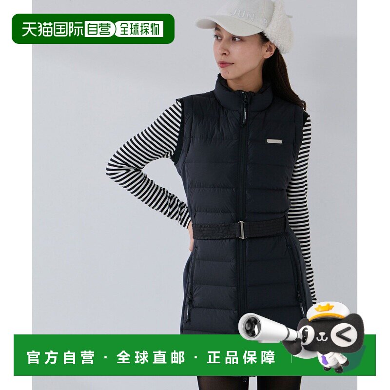 日本直邮JUN&ROPE' 女装羽绒风格二重织尼龙连衣裙 保暖轻盈设计
