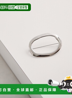 1h可退 日本直邮LE CERCLE par rope' 女士 立体椭圆造型 金属胸