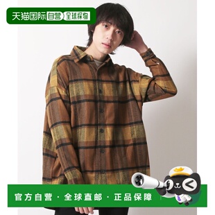 冬季 重磅法兰绒衬衫 保暖必备 休闲时尚 日本直邮SHISKY 男装 男士