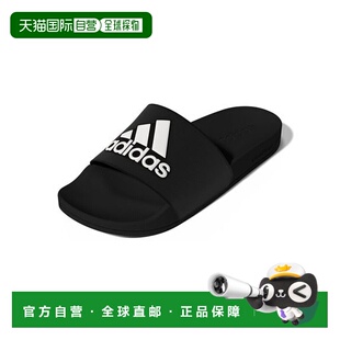 日本直邮 Adidas阿迪达斯 Adilette徽标沙滩淋雨凉拖鞋 GZ3779