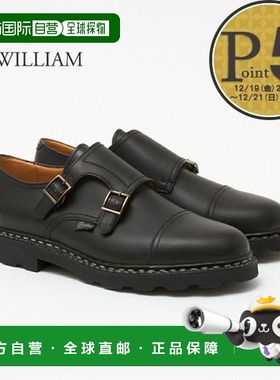 日本直邮Paraboots 男鞋 WILLIAM MARCHE 981412 NOIR PARABOOT