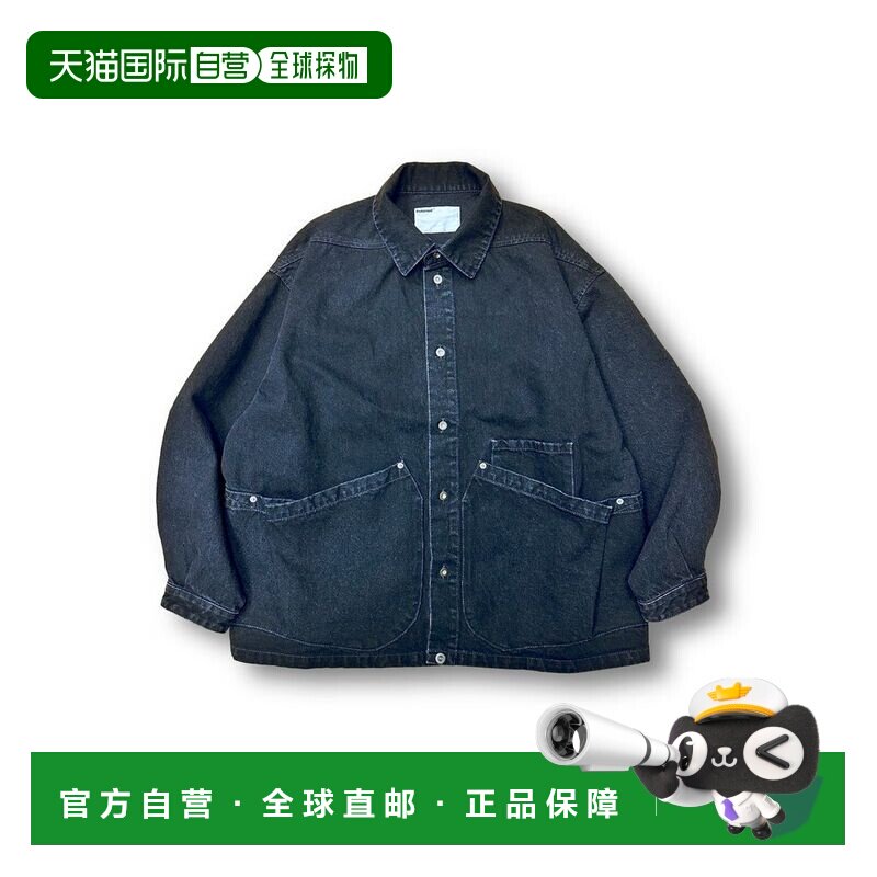 日本直邮Poliquant THE DEFORMED POCKETS 牛仔衬衫夹克 2602007 - 实物图