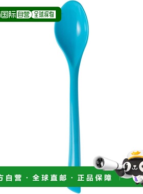 【日本直邮】Nagao Tsubamesanjo 叶形餐具勺子 中号蓝色 12 件套