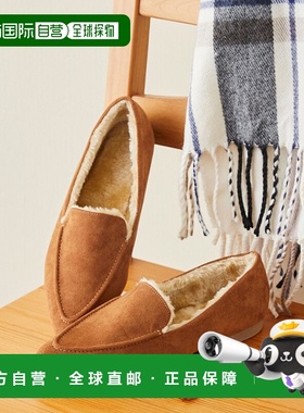 日本直邮Menue 仿羊皮鞋面平底乐福鞋女鞋平底鞋 ME8623BW01285