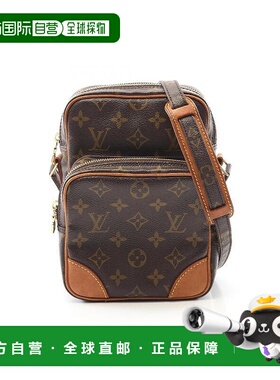 日本直邮中古LV路易威登女包B级9新Shoulder bag肩包涂层/防水帆