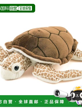 【日本直邮】COLORATA红海龟毛绒玩具 M号 婴儿触感 圣诞礼物