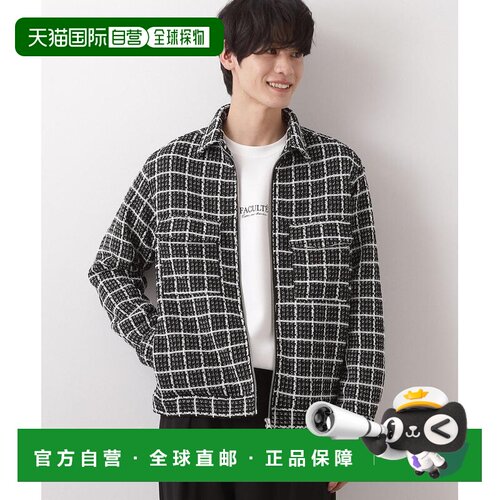 THE SHOP TK 男士 休闲格调千鸟格纹夹克 61655008202601