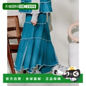 日本直邮RED KAP 联名 1h可退 褶边半身裙 牛仔裙裙子针织潮流时