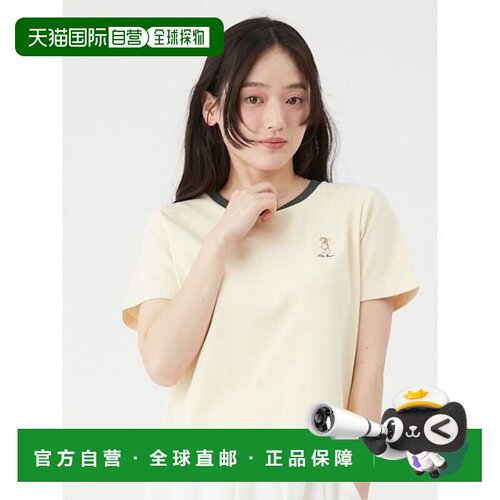 日本直邮LILY BROWN 【Lily Bear】短袖T恤(接触冷感)