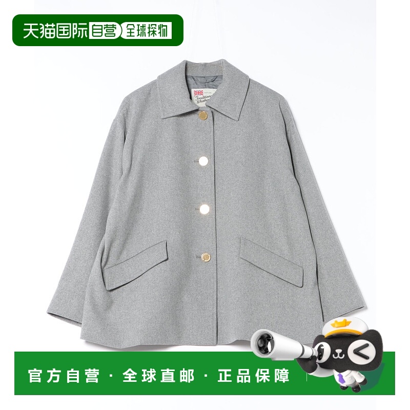 1h可退 日本直邮Traditional Weatherwear 女装 宽松A字短款羊毛