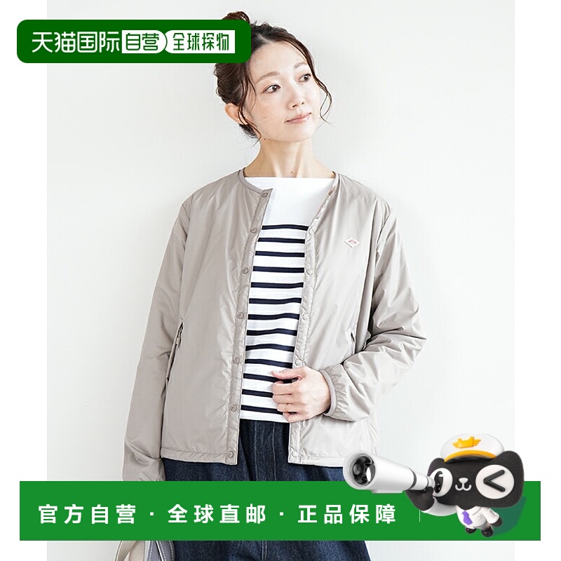 日本直邮[DT-A0632SNT] DANTON（丹顿）女士隔热 无领夹克 WOMEN'