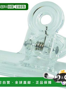 【日本直邮】Trusco中山 塑料夹38MM 透明（20 件）PC20-TM