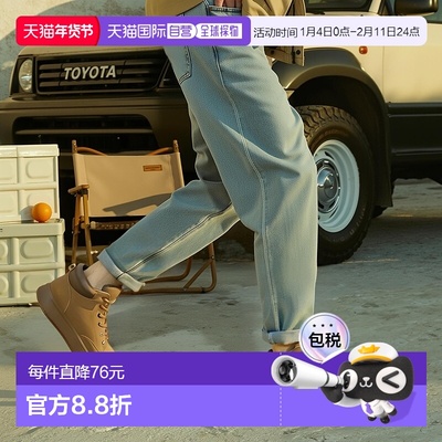 日本直邮日潮 GRL厚底系带短靴zr1407女鞋厚底鞋高帮鞋