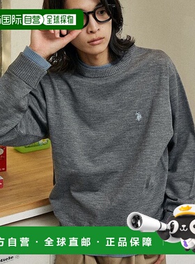 1h可退 日本直邮U.S. POLO ASSN. 男士假两件套头毛衣 3130291600