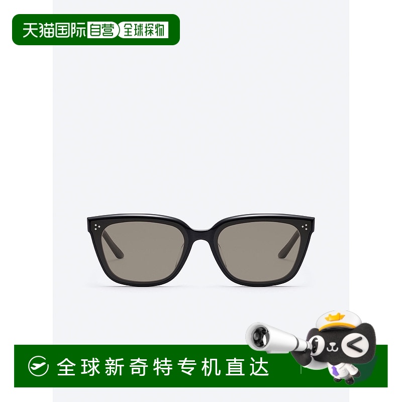 日潮跑腿GENTLE MONSTER Numer 01(G) 时尚太阳镜黑墨镜 黑方形