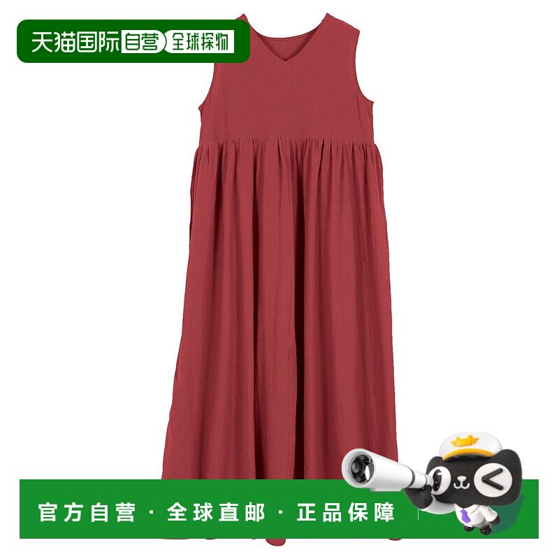 日本直邮KOBE LETTUCE 长款蓬松连衣裙 无袖 [E1892] KO5653EW030图片