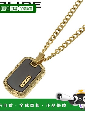 日本直邮POLICE 项链 Tally 男士 金色 黑色 GN0034502 人气推荐