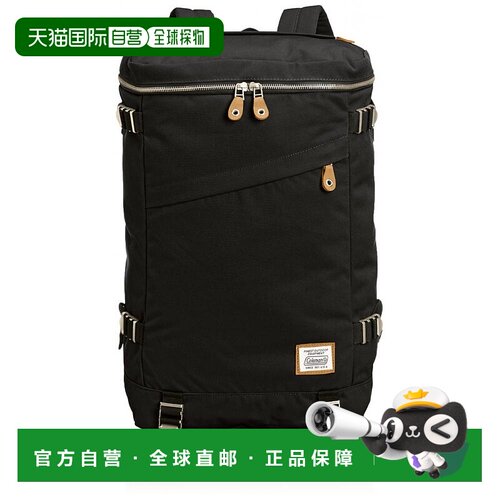 【日本直邮】Coleman科勒曼 JN户外休闲双肩背包 黑色双肩包