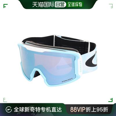 日潮跑腿Oakley欧克利 男女款单板滑雪护目镜 浅蓝色 FF D-108163