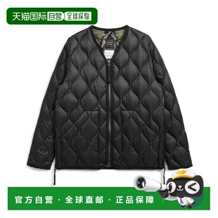 日本直邮TAION V 领 W 拉链羽绒服 男女通用 TAION MILITARY V NE