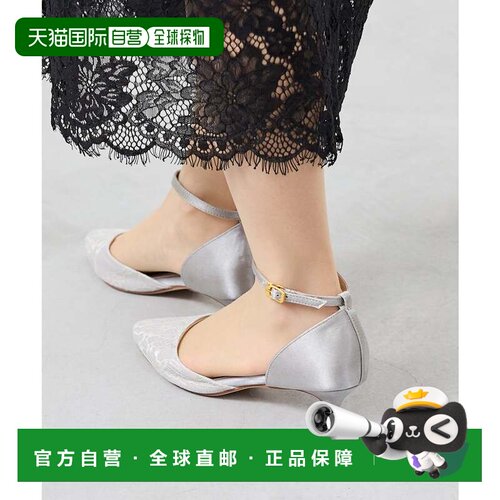 日本直邮Menue 365日幸福系列4cm跟带脚踝绑带女鞋 ME8623BW01975
