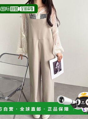 日本直邮GeeRA 切割乔其纱连身裙 吊带[R04609EW14126]