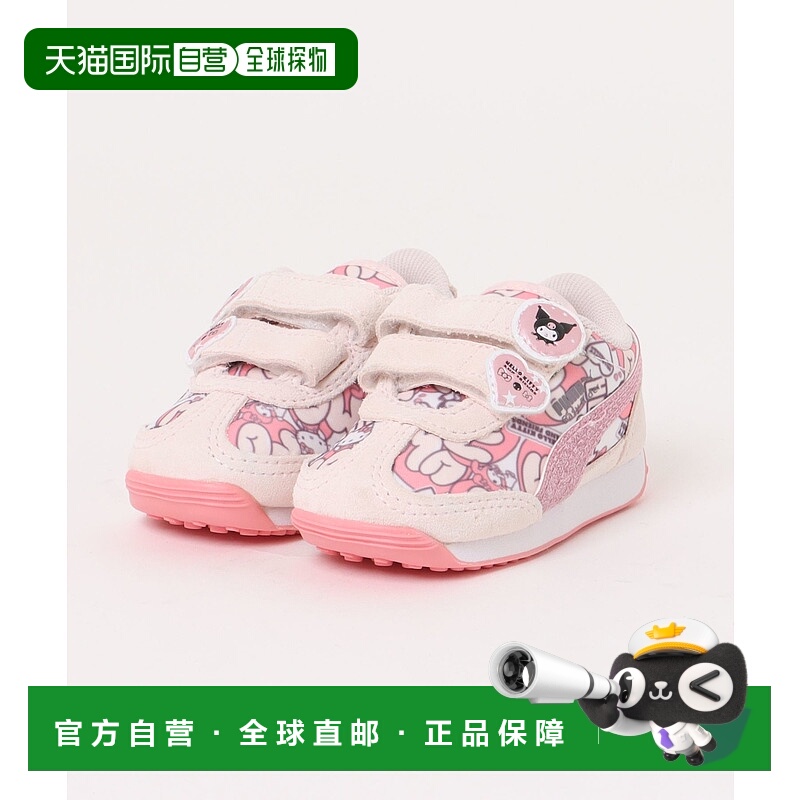 1h可退 日本直邮PUMA 彪马 儿童 花朵联名款 易穿脱运动鞋 Hello